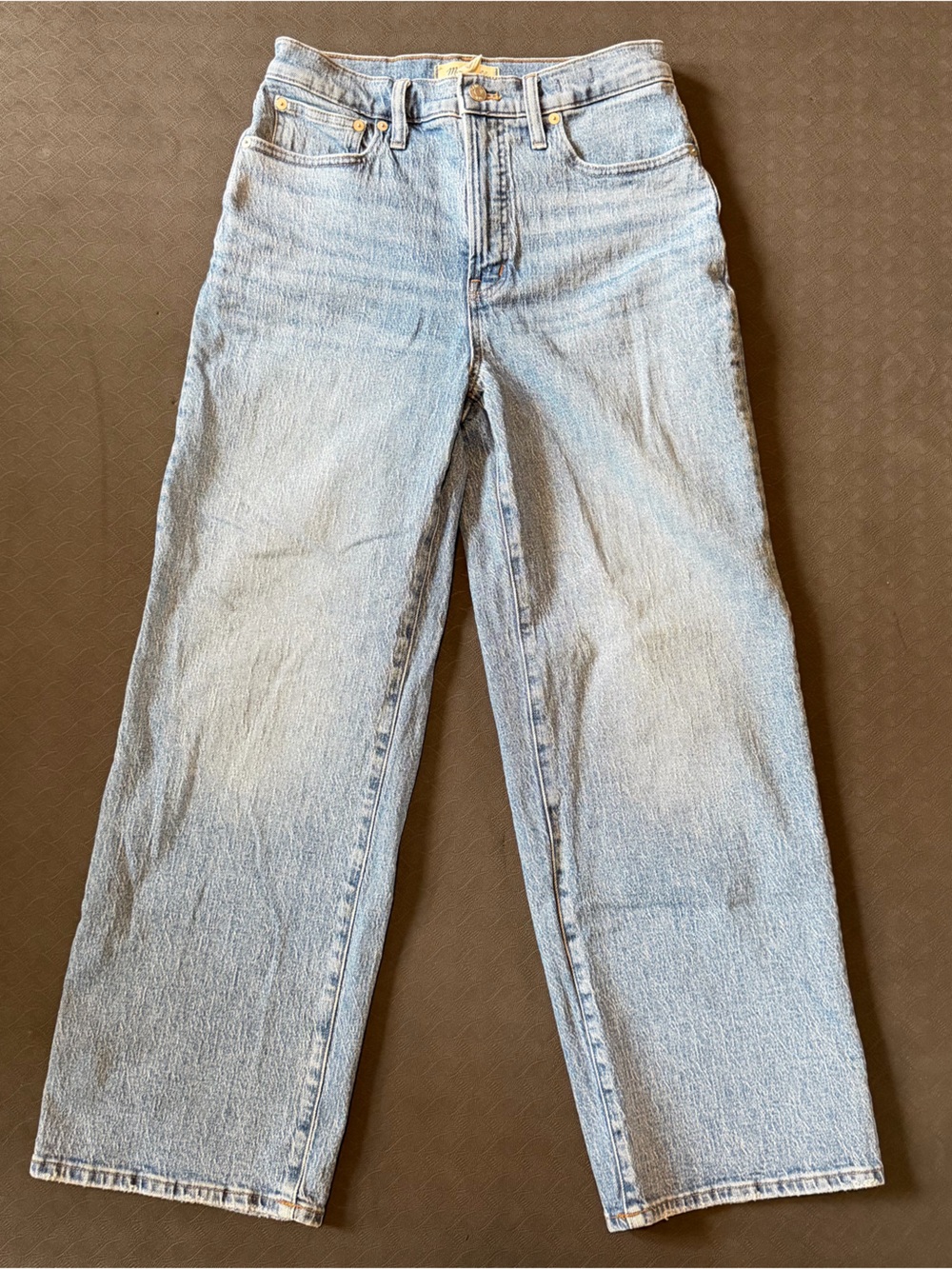 Madewell Light Blue Wide-Leg Jeans